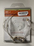 Professional Headset/headworn Microphone Mic-j 071S (check Connector Type). Fixed Price $34.98.