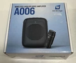 Winbridge A006 Wireless Lavalier Voice Amplifier Microphone. Fixed Price $35.99.