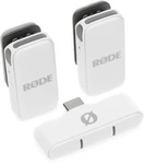 Rode Wireless Microphone Kit Usb-c, White. Fixed Price $97.00.