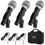 Pyle 3 Piece Professional Dynamic Microphone Kit 6.7 X 1.8 Inches, Black. Fixed Price $82.52.