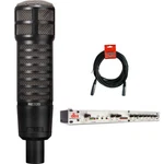 Electro-voice RE-320 Premium Dynamic Microphone Bundle W/ Strip & Xlr Cable. Fixed Price $365.00.