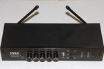 Pyle PDWM2120 Dual Wireless Uhf Microphone Receiver. Fixed Price $51.52.
