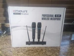 Kithouse S-9 Professional Wireless Microphone Karaoke System Black. Fixed Price $65.00.