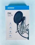 Samson PS04 4.75" Microphone Pop Filter W/8" Flexible Boom & Clamp New!. Fixed Price $11.95.