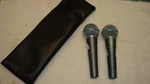 Shure Beta 58A Microphones Pair. Fixed Price $105.00.