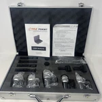 Pyle Pro Microphone Wired Drum Kit With Adjustable Stand/mount PDKM7. Fixed Price $100.00.