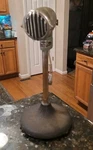 Vintage Herald Crystal Microphone Model M105 Cast Iron Snyder Base *untested*. Fixed Price $124.95.