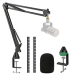 Rode Podmic Stand With Pop Filter Microphone Boom Arm Foam Windscreen I.... Fixed Price $38.66.