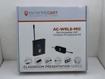 Anywhere Cart Ac-wrls-mic Rechargeable Wireless Microphone Kit. Fixed Price $39.99.