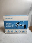 Kimafun 2.4G Fitness Headset Wireless Microphone, IP67 Waterproof Sweatproof. Fixed Price $79.96.