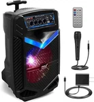 Pyle 400W Rechargeable Outdoor Bluetooth Speaker Portable Pa System W/ 8? Subwoo. Fixed Price $57.99.