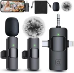 Wireless Lavalier Microphone For Iphone Ipad Clip-on Noise Reduction Pqrqp. Fixed Price $28.86.