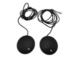 Lot Of 2 Logitech V-U0037 (889-000109) Group Expansion Microphones. Fixed Price $45.00.