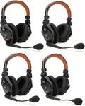 Hollyland Solidcom C1 Pro Wireless Intercom System 4 Double-ear Headsets. Fixed Price $1399.00.