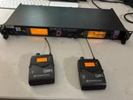 Sennheiser Set- SR2050 Xp + EK2000 Iem, GW1 558-608 Mhz, #1/2. Fixed Price $1499.99.