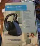 Sennheiser Nos RS115 Wireless Headphones W/ Charging System. Fixed Price $48.00.