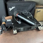 Audio Technica ATW-R14 W/ATW-T51 Lavalier ATW-T52 Hand Held Wireless Mics. Fixed Price $99.99.