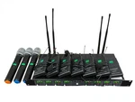 Musysic MU-U8 Wireless Microphone System: X1 Receiver, X7 Transmitters, X3 Mics. Fixed Price $179.99.
