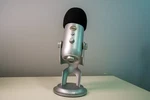 Blue Yeti Usb Microphone - Platinum. Fixed Price $20.00.