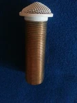 Boundary Condenser Microphone, Omnidirectional For Ceiling Mount. Astatic 201W. Fixed Price $85.00.