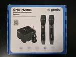 Gemini Uhf Dual Wireless Microphone System With Charging Docks GMU-M200C. Fixed Price $59.99.