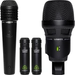 Lewitt Beatkit Drum Mic Package For Kick, Snare, And Matched Overheads. Fixed Price $599.00.
