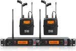 Xtuga RW2080 Wireless Iem System 40 Frequencies 300FT Mono Dual Channel. Fixed Price $332.99.
