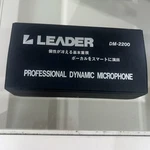 Leader Professional Dynamic Microphone, Uni-directional. Fixed Price $25.00.