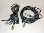 Lot Microphone Cables Xlr Female Whirlwind Conquest 20+ Feet. Fixed Price $49.99.