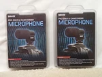 Bower MIC150 Microphone For Dslr & Camcorder Bid 2 Unused Sealed. Fixed Price $38.21.