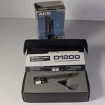 Akg D1200E Vintage Cardioid Dynamic Microphone Box. Fixed Price $229.99.
