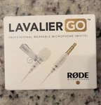 Rode Lavalier Gow Professional Grade Wearable Microphone - White New Quick Ship. Fixed Price $44.65.