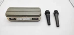 Lot Of 2 Vintage Peavey Microphones Pvm 580TN & EC15 With Hard Shell Case. Fixed Price $49.95.