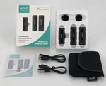 Movo Wireless Mini Di Duo Dual Lightning Lavalier Microphone For Iphone. Fixed Price $33.56.