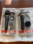 Blue Encore 100 Cardioid Dynamic Microphone MC-7379 Set Of Two (2). Fixed Price $80.00.