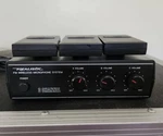 Realistic Fm Wireless Three Channel Microphone System Model 32-1228 And Mics. Fixed Price $49.99.