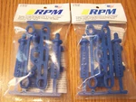 Rpm 80165 Front Rear Blue Shock Towers Body Mounts Traxxas 2.5 3.3 Tmaxx Emaxx. Fixed Price $33.99.