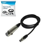 Hqrp Microphone Adapter Cable For Shure PG1 PGX1 Pgx-d PGXD1 Qlx-d QLXD1 SC1 Slx. Fixed Price $12.45.