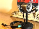 Rare 1960'S Rca MI-12039 "pressure" Dynamic Microphone, Working Great W/stand. Fixed Price $145.00.