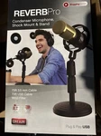 Brand New Podcast Series Reverb Pro Condenser Microphone Shock Mount Stand. Fixed Price $20.00.