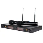 American Audio WM-219 2-CHANNEL Uhf Wireless Vocal Microphone System. Fixed Price $229.99.