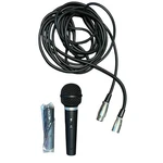 Audio-technica ST90MK Ii Dynamic Microphone W/ Stand Adapter & Xlr Cable Tested. Fixed Price $34.98.