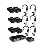 Anchor Portacom COM-60FC-S Single-sided Headset Wired Intercom System / New. Fixed Price $1199.00.