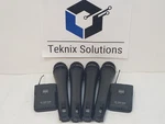 Lot Of Sense MICROPHONES(4 HANDHELDS+2 Bodypacks) A638 674MHZ Only. Fixed Price $119.99.
