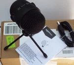 Amazonbasics Desktop Mini Microphone GEN2 With Tripod- Black. Fixed Price $19.00.
