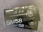 Shure SM58S - Legendary Vocal Microphone On/off Switch New In Box. Fixed Price $100.00.