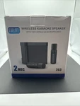Karaoke Machine With 2 Wireless Microphones Fullife Portable. Fixed Price $49.99.