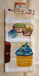 5 / 20"X30" Cotton Towels Treats All-over Print. Fixed Price $24.00.