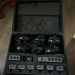 Anchor Audio Portacom PC-2000 Intercom System W/ Headsets & Belt Packs. Fixed Price $2000.00.