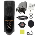 Liquid Audio Mxl 770X Multi-pattern Condenser Microphone Kit Bundle W/pig Hog.... Fixed Price $149.99.
